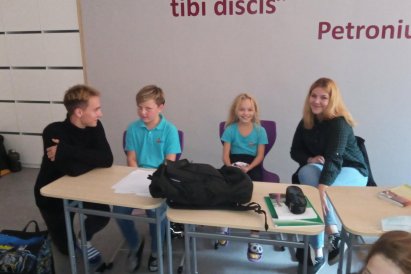 Projekt velcí čtvrťáci malým čtvrťákům