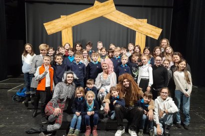 Návštěva v Divadle Na Fidlovačce s vánočním příběhem