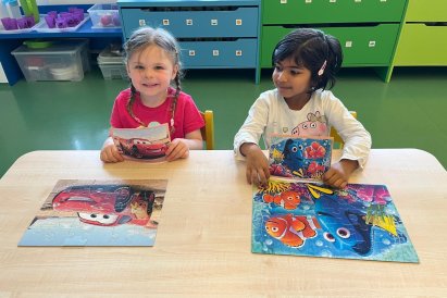 Tvoření, poznávání a hraní ve třetím týdnu Oveček a Rybiček