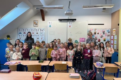 Na návštěvě u prvňáčků