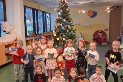 Společná besídka u stromečku