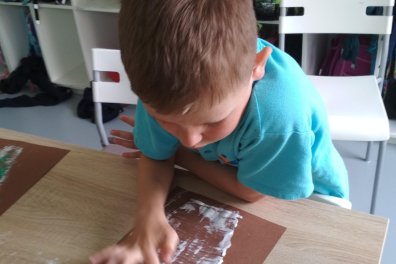 Růže v květináči