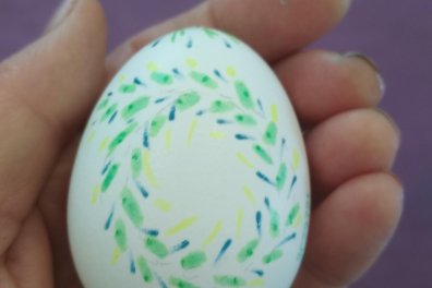 Velikonoční vajíčka a košíčky