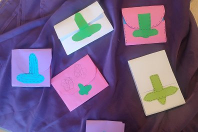 Origami peněženka