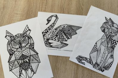 Zentangle vzory