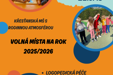 Volná místa v mateřské škole