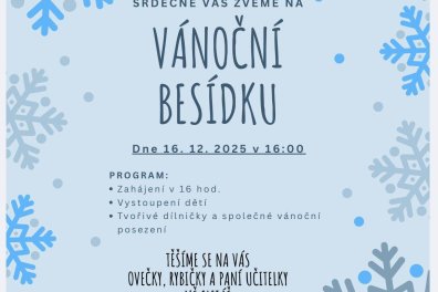 Vánoční besídka 16.12.2025
