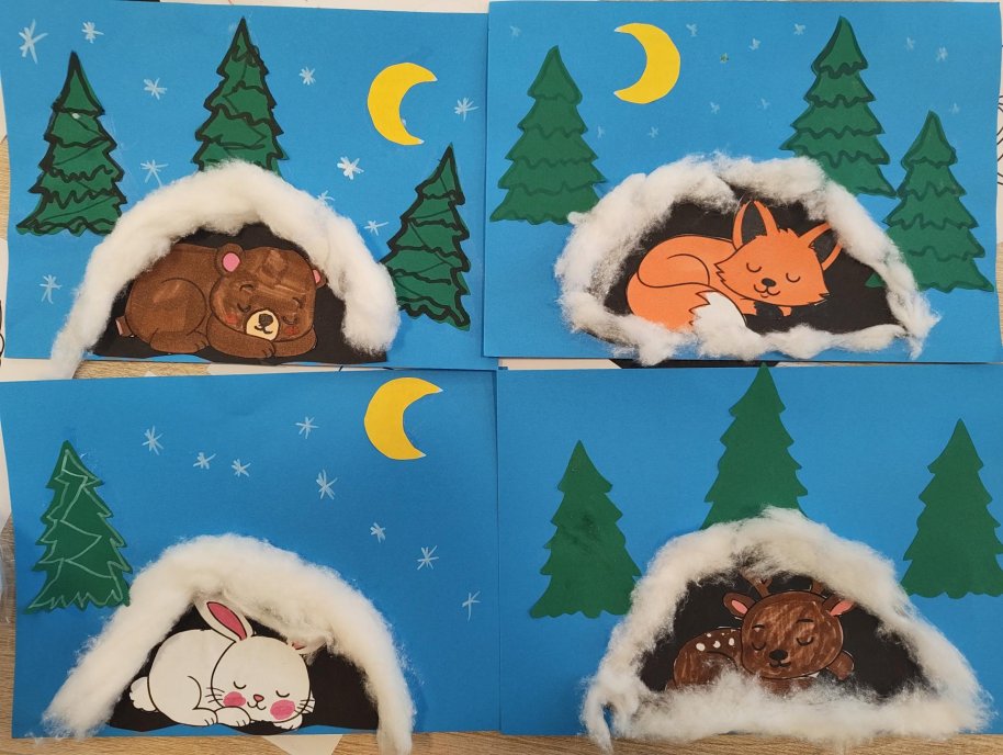 Co dělají zvířátka v zimě ?