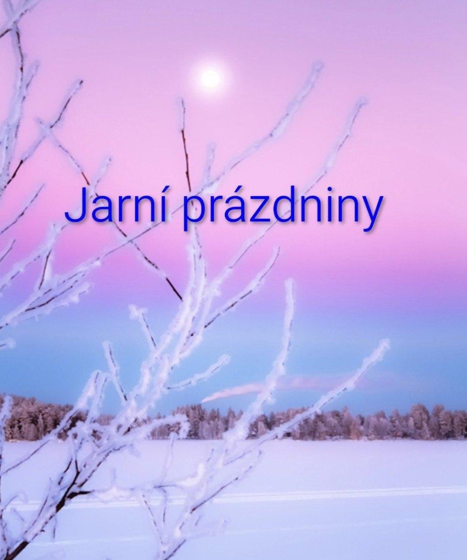 Provoz o jarních prázdninách