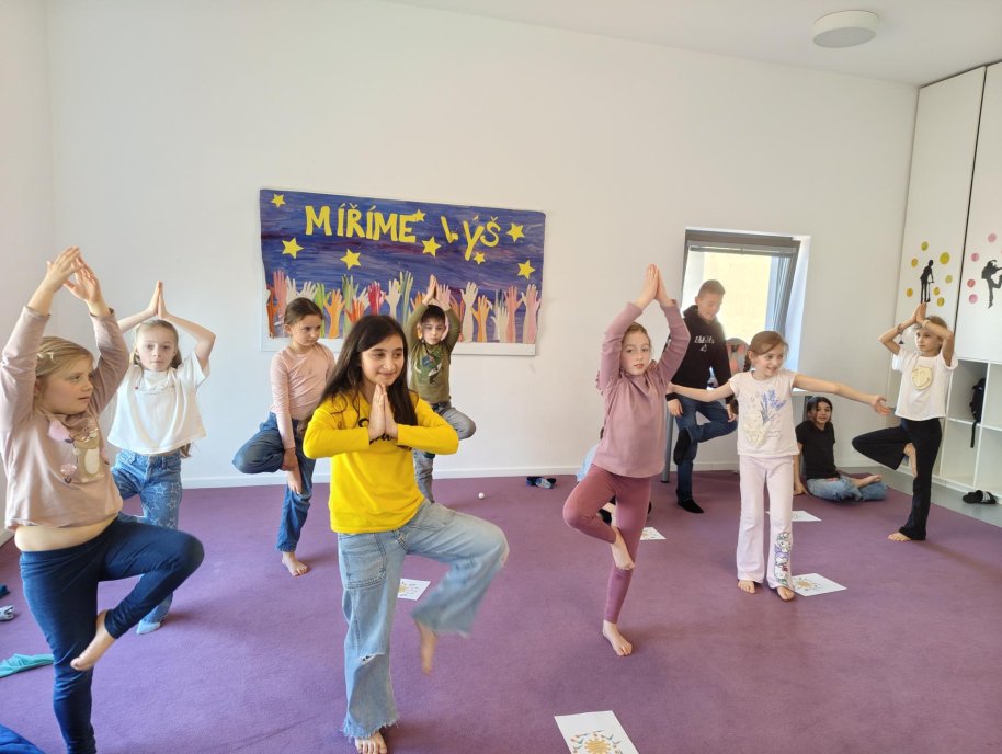 Jóga pro děti – relaxační a pohybové cvičení