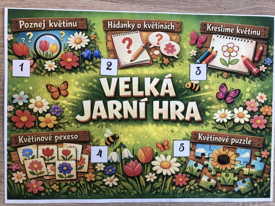 Velká jarní květinová hra